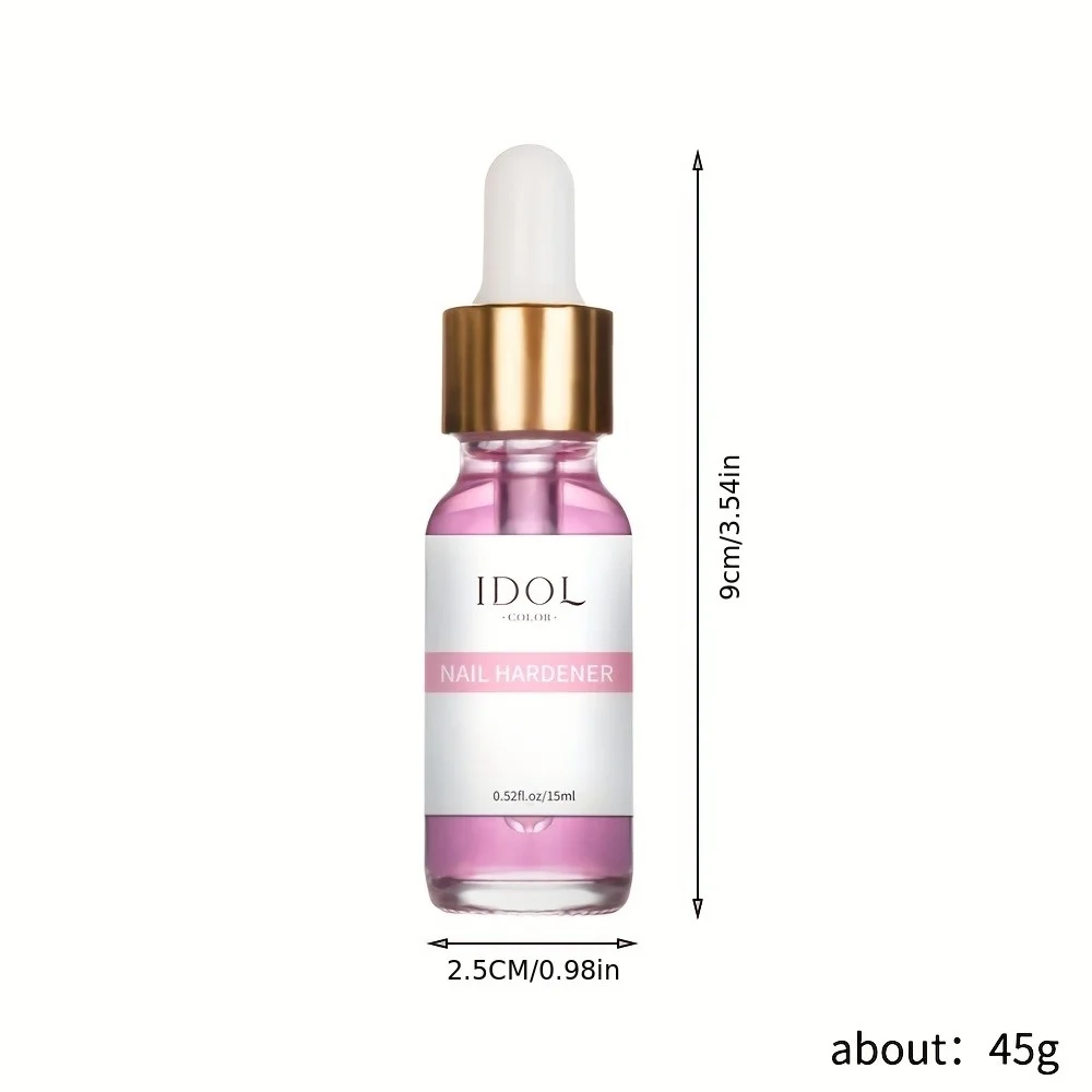 น้ำยาเคลือบเล็บ IDOL COLOR ผสมเรตินอล, ดี-แพนทีนอล, โซเดียมไฮยาลูโรเนต ช่วยแก้ปัญหาเล็บแห้ง หยาบ และมีขอบเล็บที่ไม่เรียบ