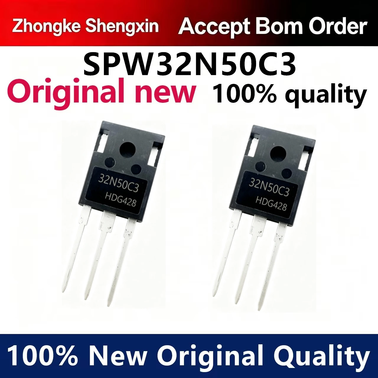 （5pcs）SPW32N50C3 warehouse inventory TO-247 550V 32A