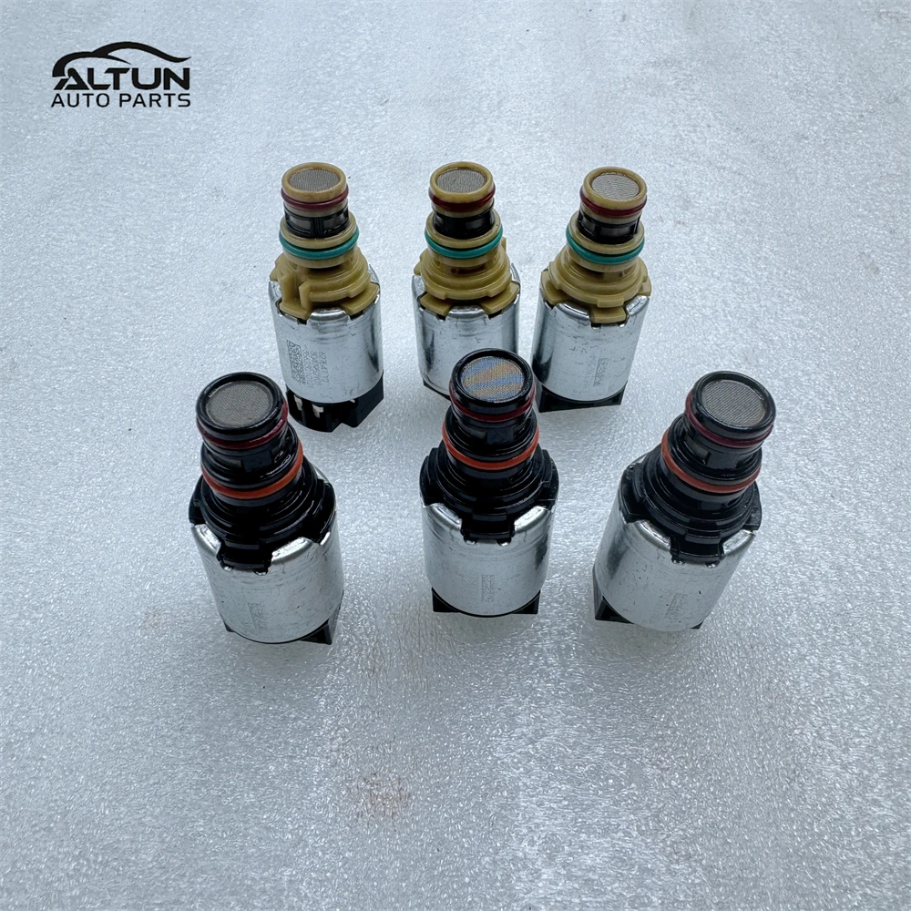 

for Chevrolet Cruze Epica Lacetti Astra Antara Saab 94 OEM Original 6PCS 6T45E 6T40 Transmission Shift Solenoid