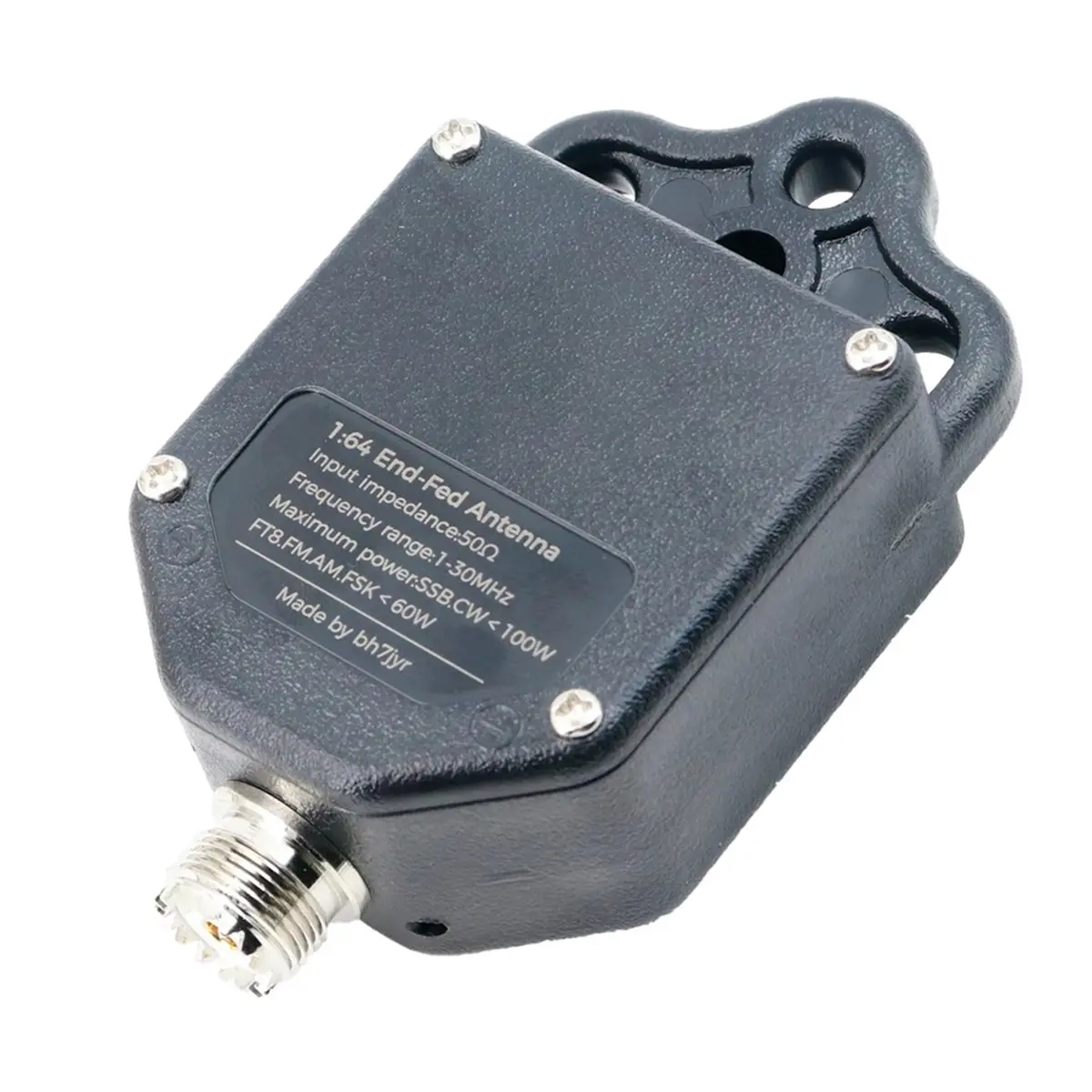 T784C Tools-1:64 4-Band 8-Band Balun End Fed Antenna 1MHz-30MHz,100W,Multi-Band Receiver for SSB,FT8,FM,AM Outdoor Radio Antenna