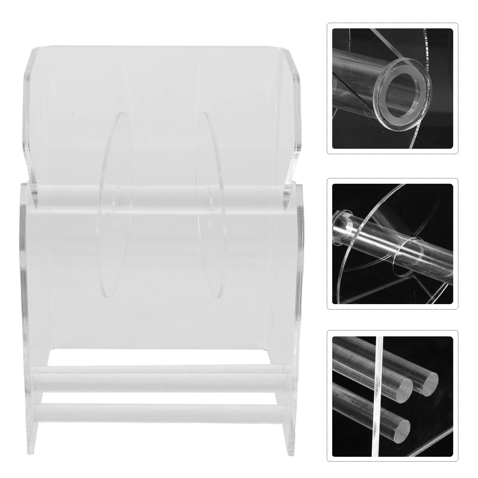 clear-acrylic-3-compartment-sticker-dispenser-stand-adjustable-label-roll-holder-desktop-organizer-for-office-home-school