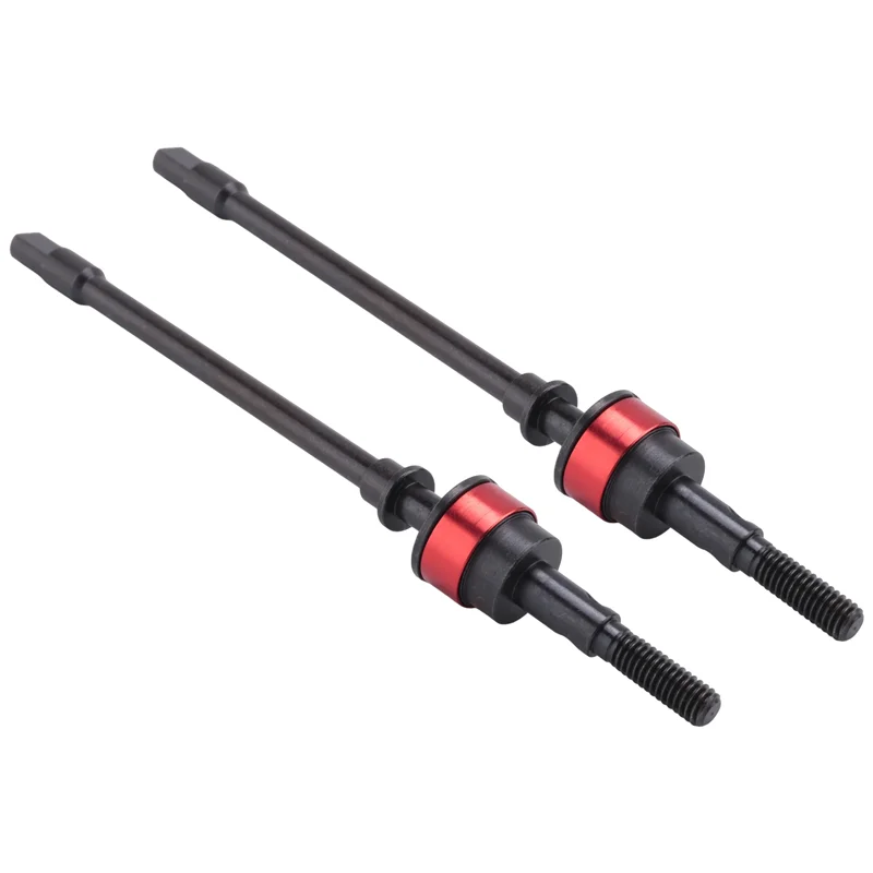 Para wałów napędowych ze stali nierdzewnej A45F-1, osi przedniej, części RC do Axial Scx10 Crawler RC Car