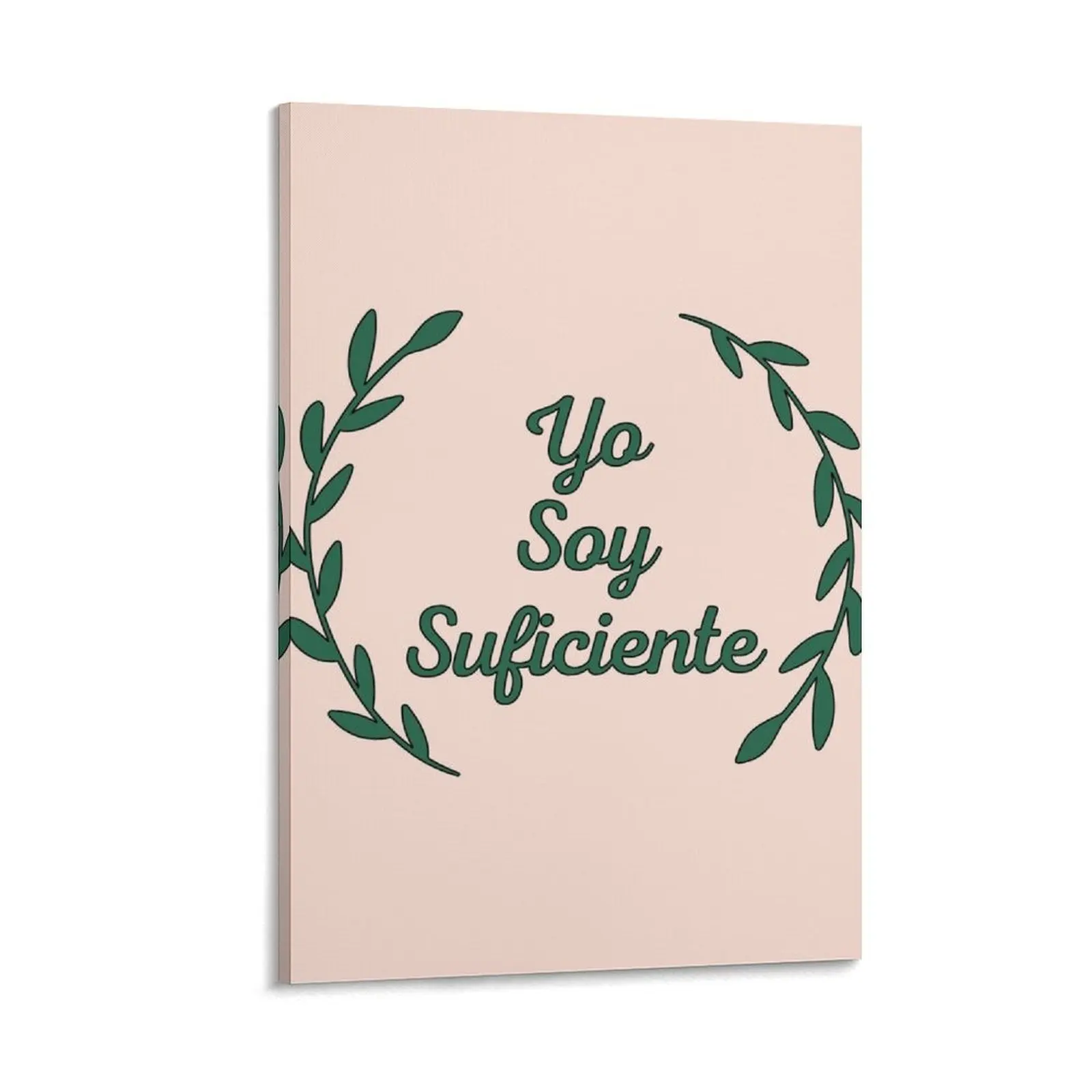 

Yo soy suficiente Canvas Painting wall decoration painting Decorative painting for bedroom