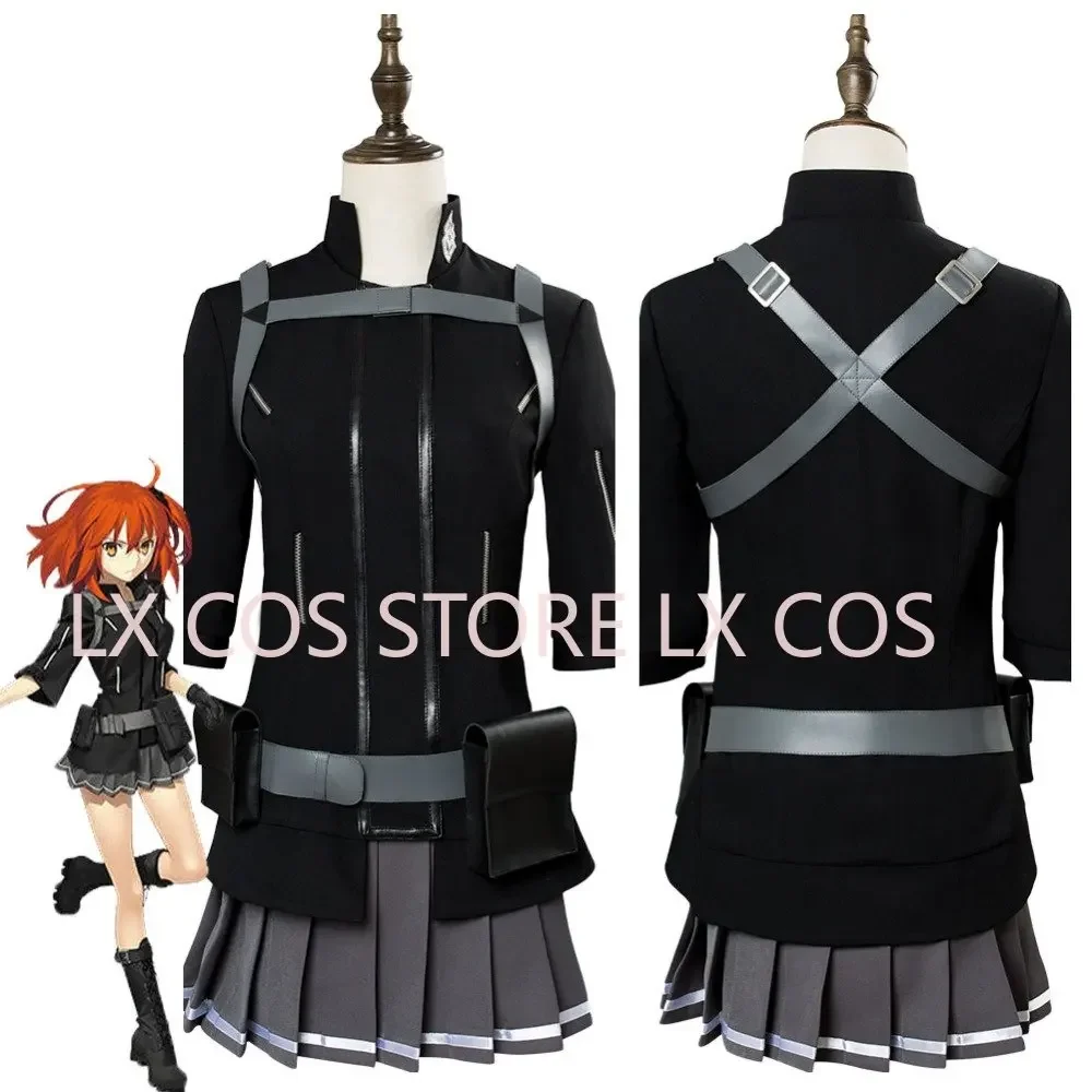 Anime FGO Fate Grand Order Cosplay Fujimaru Ritsuka Costume Adult Outfits Uniform Halloween Party Women Uniform Cos