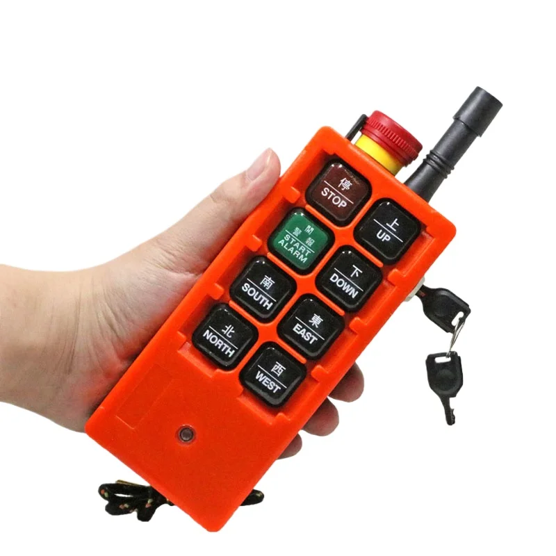 F21-E1B New National Standard Security Check Special with Emergency Stop Switch Driving Bridge Crane Crane Remote Control