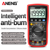 ANENG AN870 Profesional Digital Multimeter 19999 Counts True Rms AC/DC Voltage Current NCV Transistor Accurate Auto Range Tester