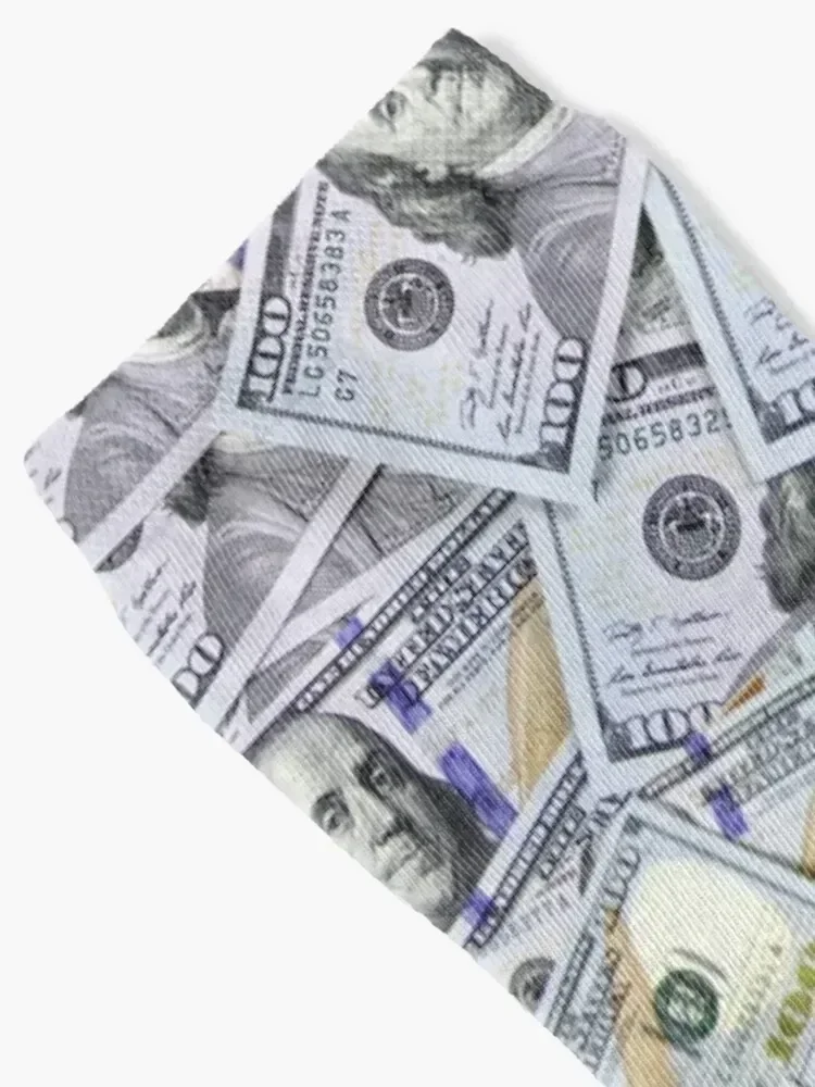 مائة دولار فواتير الجوارب الرجال القطن عالية الجودة جولف عدم الانزلاق الجوارب امرأة الرجال