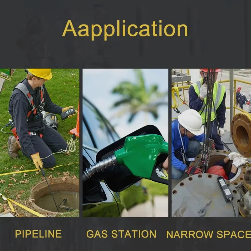 Industry Portable Gas Sampling Pump Digital Charging Smart External Pump Sampler Device Support All Gas