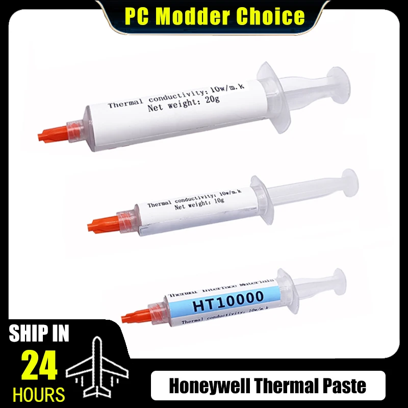 هانيويل HT10000 معجون حراري 10 واط/م.ك شحم سيليكون مجمع عالي الأداء لألعاب الكمبيوتر PS5 وحدة المعالجة المركزية GPU التبريد #1