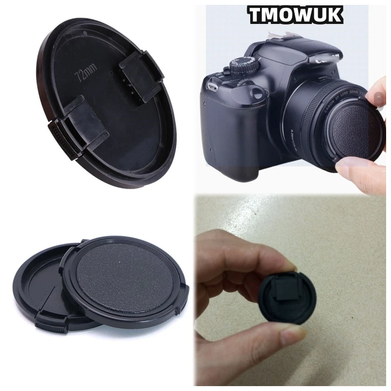 

For Panasonic S5II G97 G8 GH5II GF5 GF9 LX100 FZ2000 DMC-FZ38 DMC-FZ100 Camera Lens Cap Protective Cover Center Pinch Snap-on 49