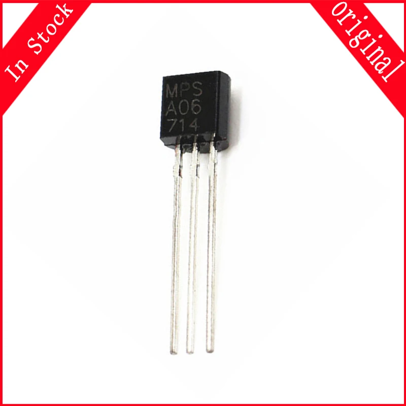 50PCS/lot MPSA06 A06 TO-92 In Stock