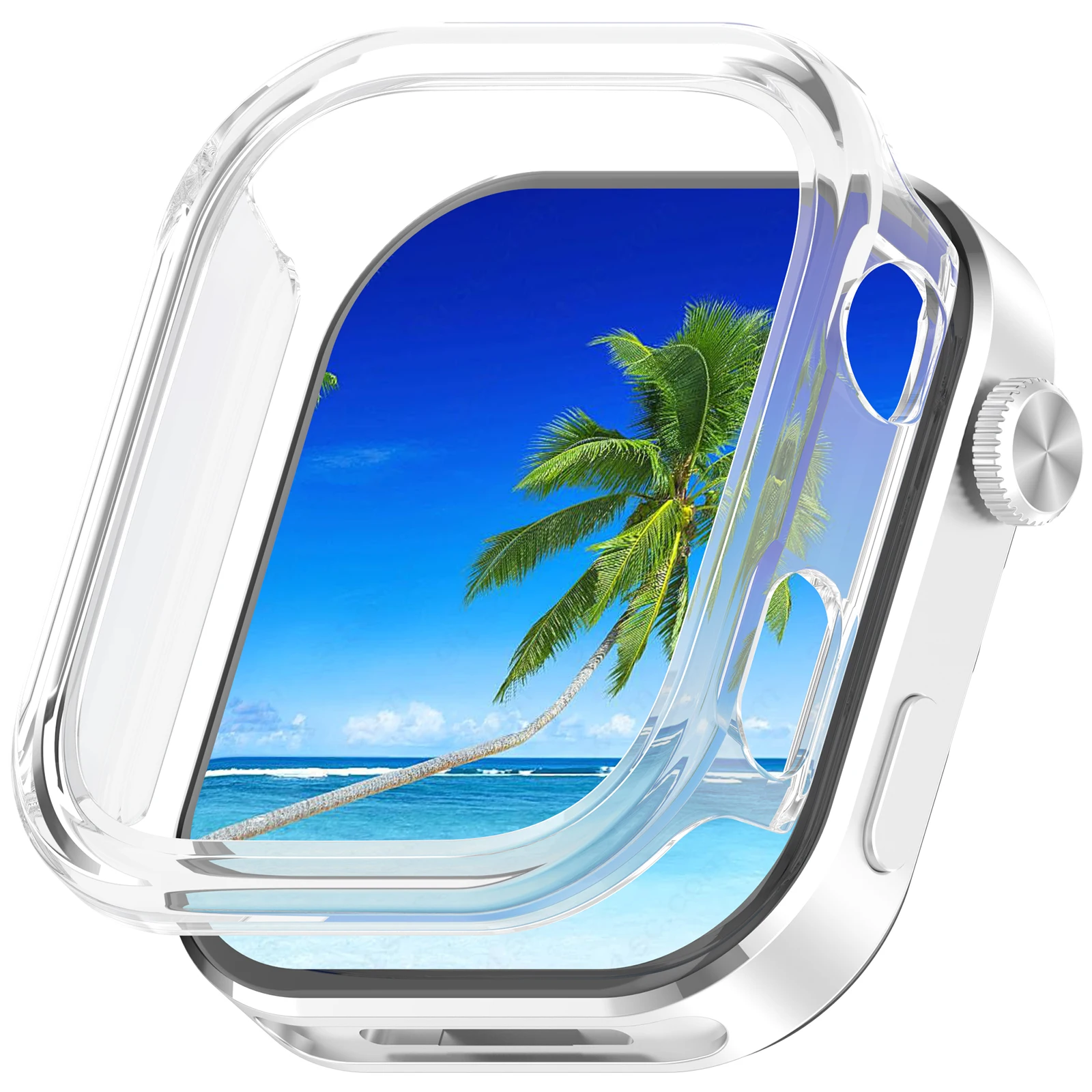 PC Hollow shell For Redmi Watch6 smart watch case Bumper For Redmi Watch 6 case cover Watch frame protector accessories
