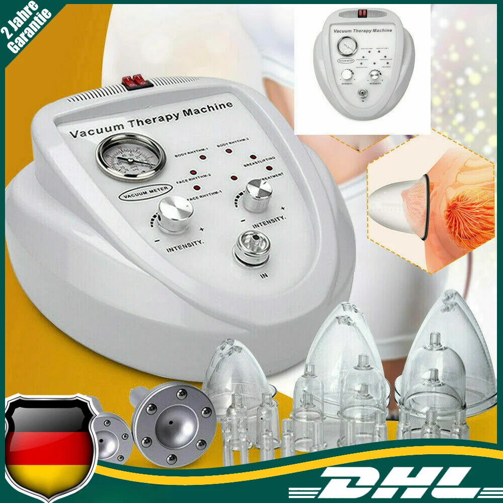 Vacuum Therapy Saugmassage Vakuum Massagegerät Schröpfen Beauty Gesundheit Körper Brustvergrößerung 6.55kg