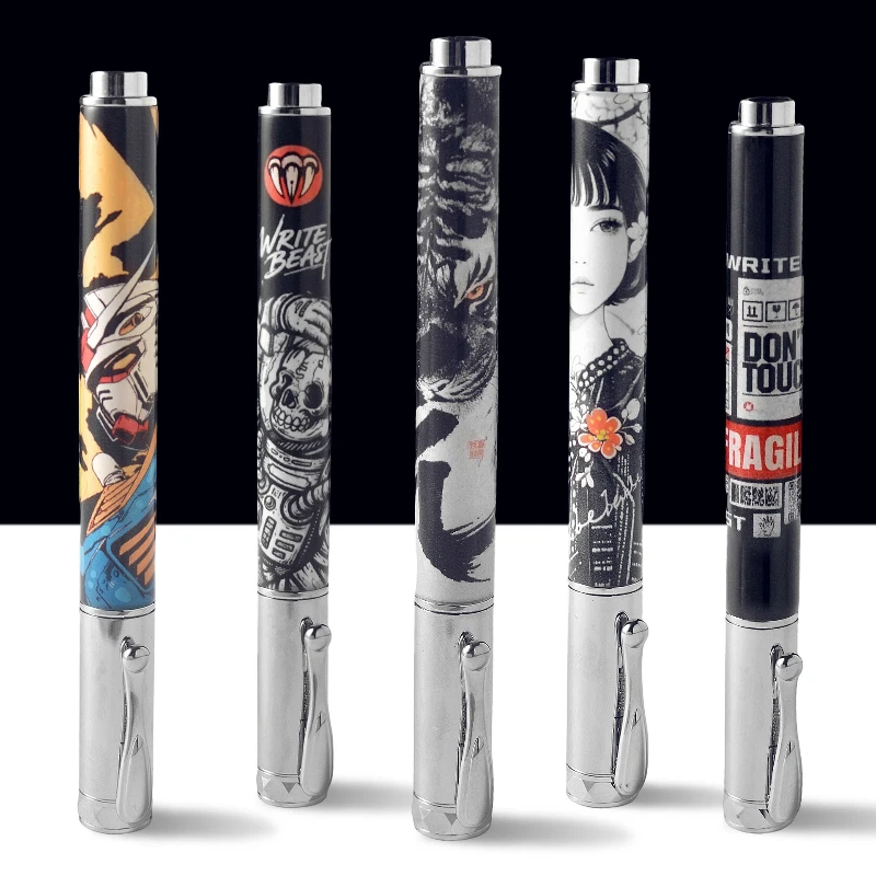 

Cheap Sale WRITE BEAST Magnetic Handmade Luxury Resin Fountain Pen F 0.5 US Imported Acrylic Portable Design for Office Travel