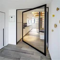 Luxury Doors for House Aluminum Entrance Door Custom Villa Main Entry Front Doors Metal Steel Modern Pivot Door