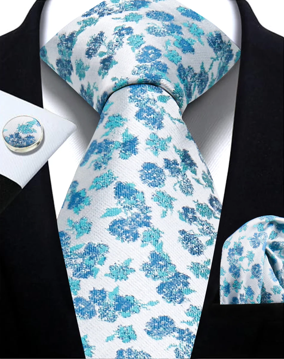 

Luxury Floral Wine Ties For Men Wedding Party Business Necktie Handkerchief Cufflinks Set Men Suit Accessories Handmade Gravata