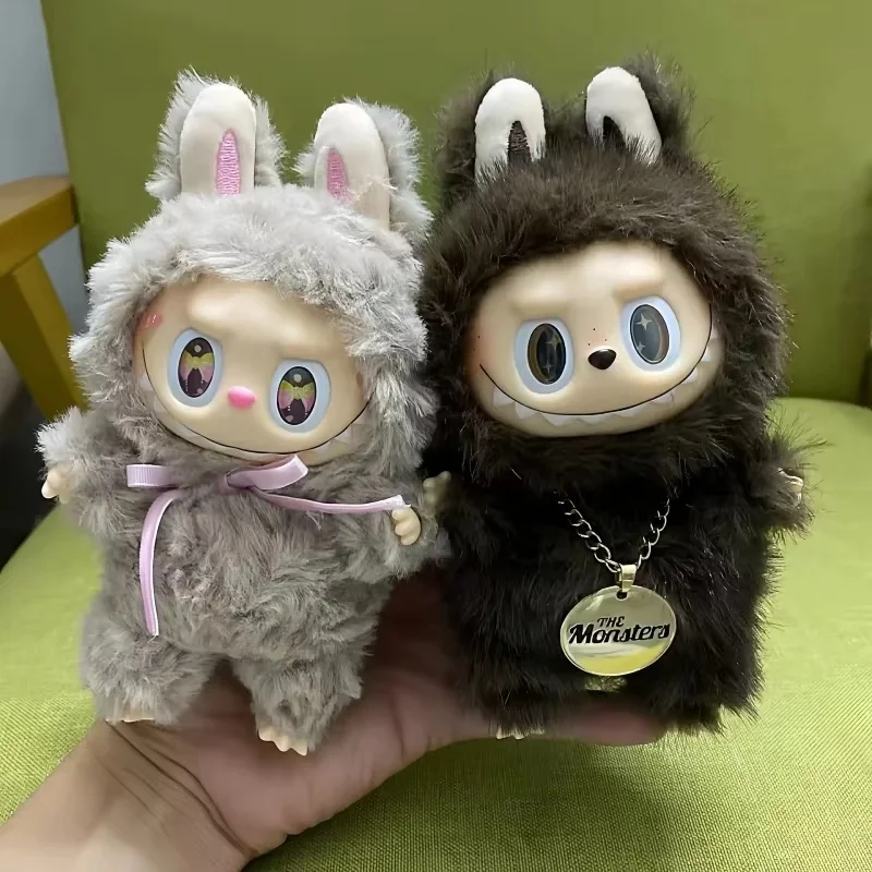 

The Monsters Labubu Series Winnie Creative Change Doll Diy Figure Vinyl Pendant Model Replica Girl Toys Blind Box Ornament Gifts