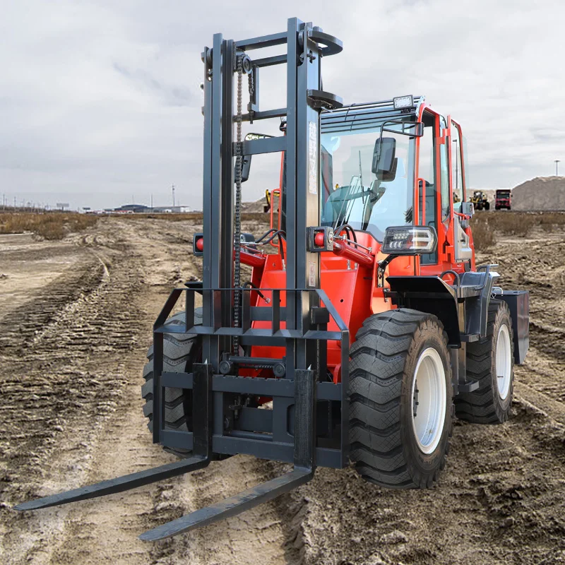 Good Quality Forklift Forks 3 Ton Forklift Cheap Price Off-Road Forklift