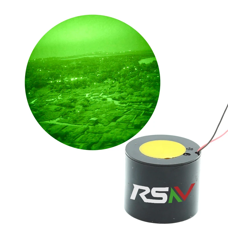 

RSNV Night Vision MX11769 IIT FOM1600+ Grade B Real Green Phosphor GaAs With Autogating Gen 3 Image Intensifier Tube