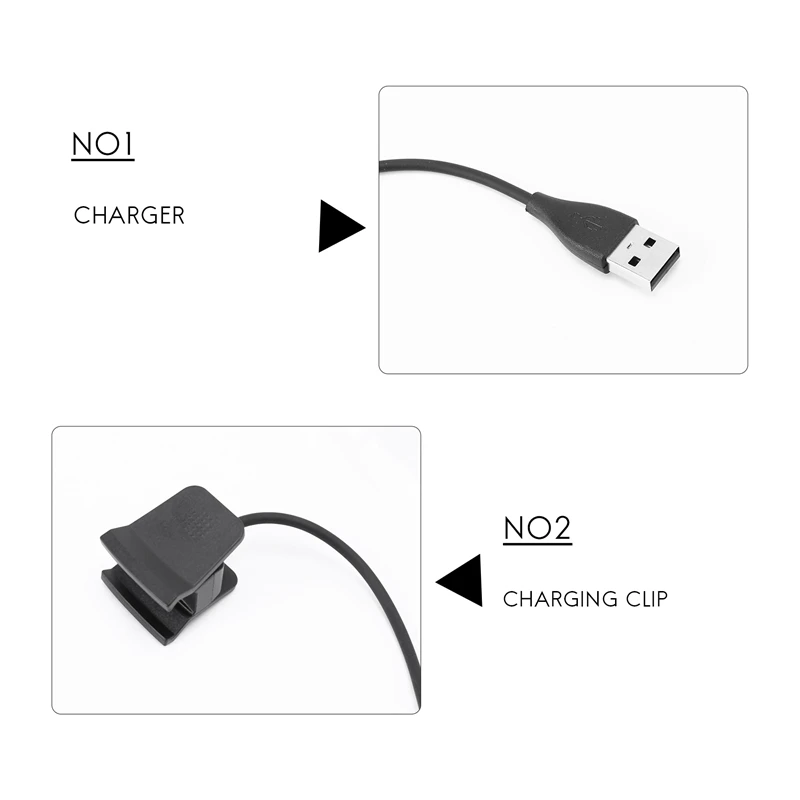 Para fitbit alta hr carregador, substituição cabo de carregamento usb doca carregador para fitbit alta hr, rastreador de fitness pulseira inteligente