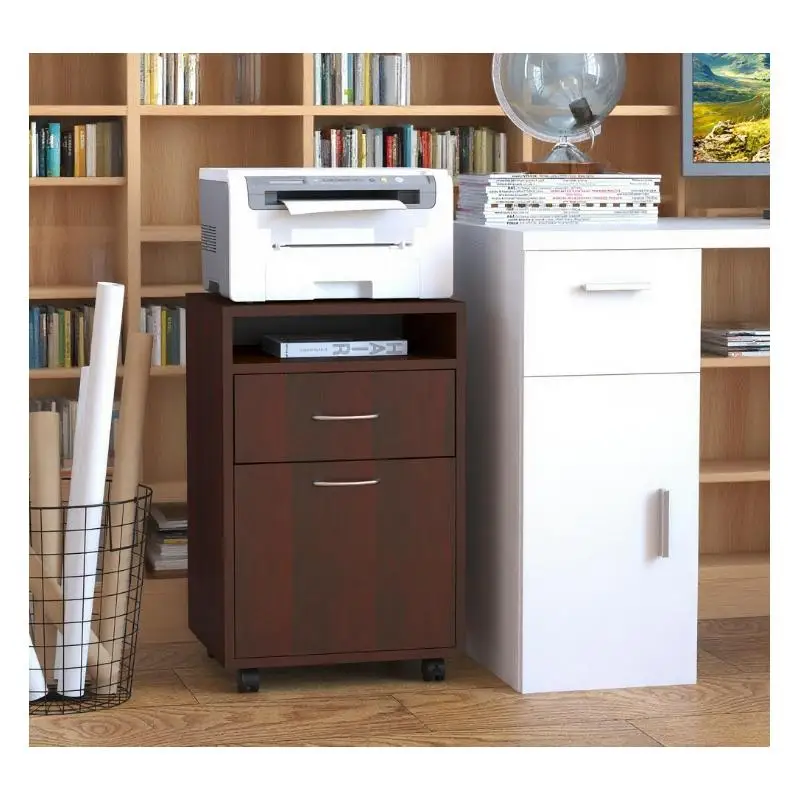 Armadietto portaoggetti mobile per un facile accesso ed un'organizzazione efficiente di forniture e strumenti, design versatile e compatto