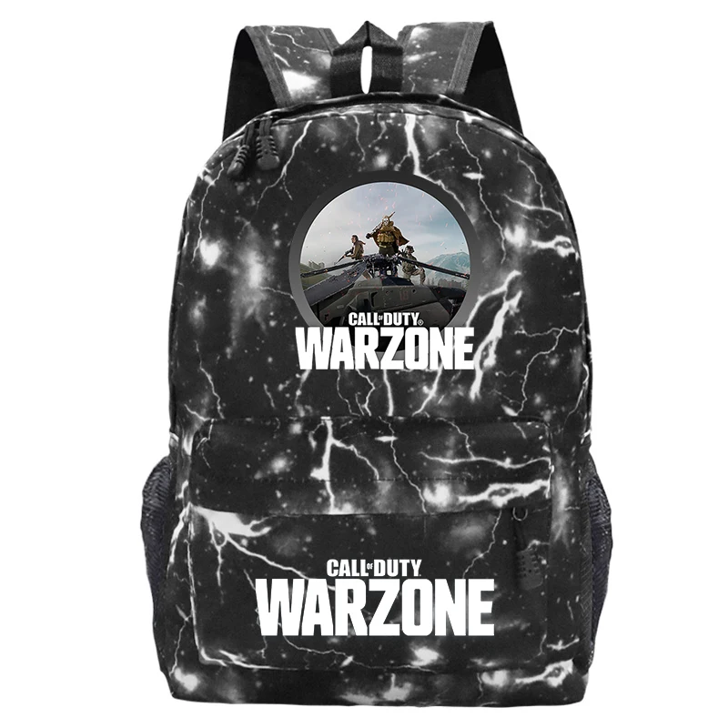 Zaino Warzone Call Of Duty per studenti ragazzi ragazze zaino in Nylon zaini di grande capacità borse da viaggio leggere per bambini