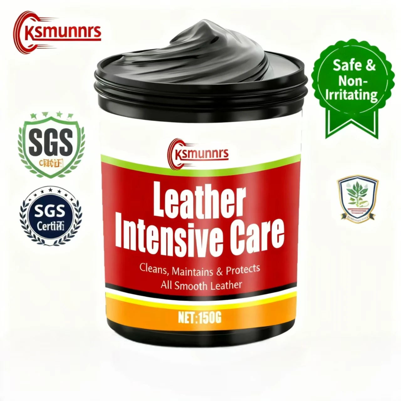 معجون العناية بالجلد المكثف Ksmunnrs 150G، منظف وواقي جلدي متعدد الوظائف، رعاية احترافية للجلد الناعم