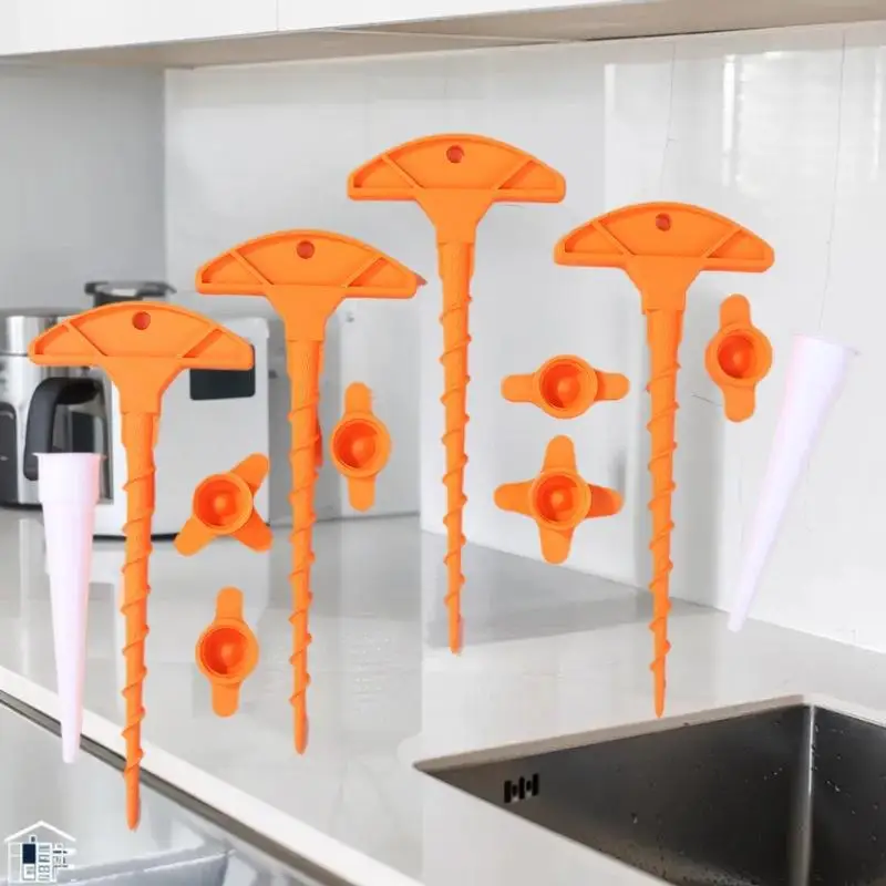 Durable Glass Glue Sealing Kit, Sealant gun Nozzle Included, Maintain Humidity in Core Pipes