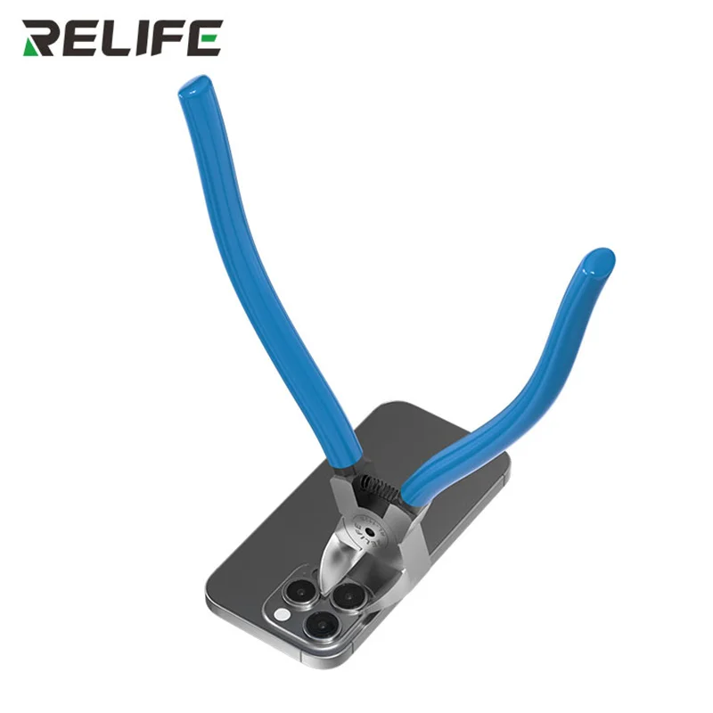 RELIFE RL-112B 90° Right Angle Flat Cutting Pliers Alloy Steel Durable Mobile Phone Rear Camera Disassembly Cutter Tool