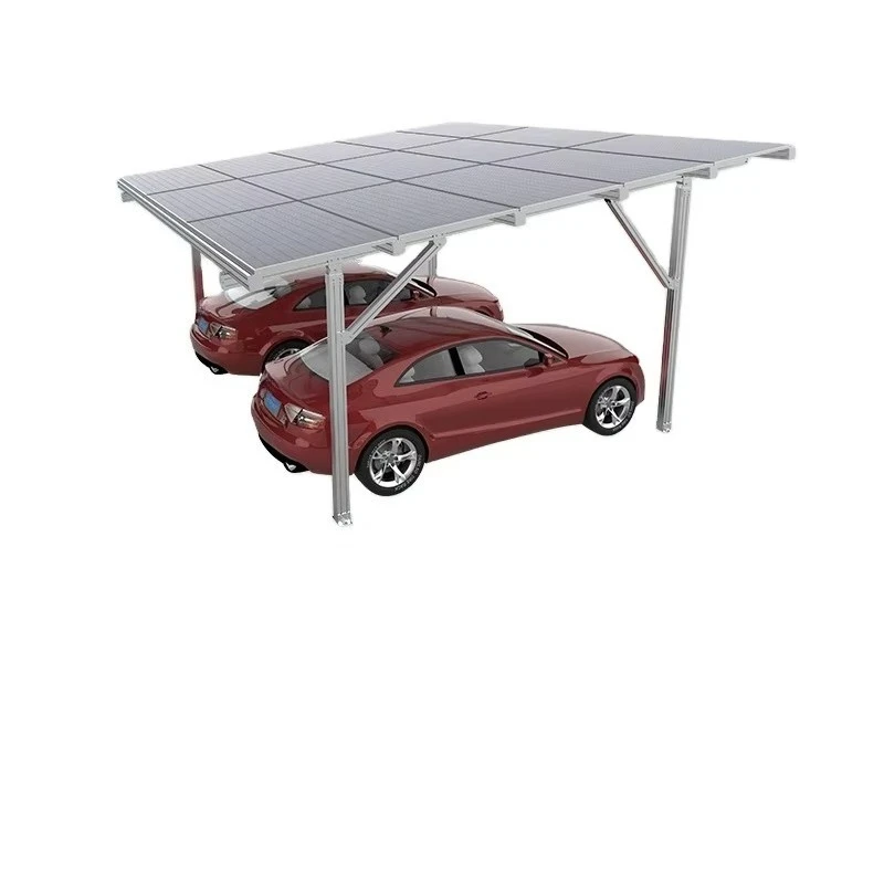Wholesale Customized Solar Carport Aluminum Carport Structure Solar Mounting System Car Shed for Home Commercial Use