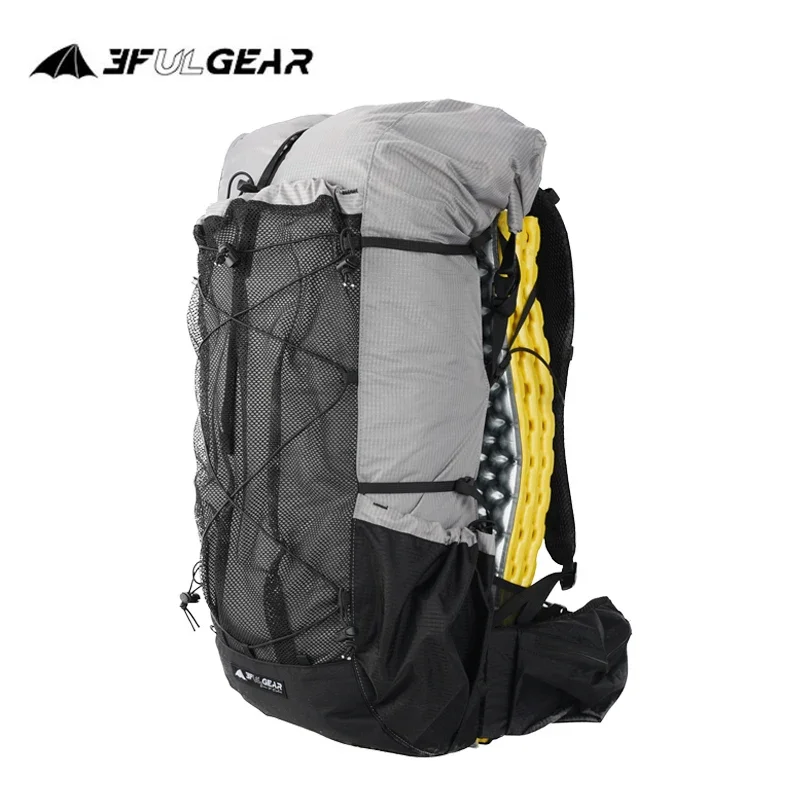 Imagem -02 - Engrenagem Resistente à Água Caminhadas Mochila Leve Pacote de Acampamento Viagem Montanhismo Mochila Trekking Mochilas 40 Mais 16l 3f ul