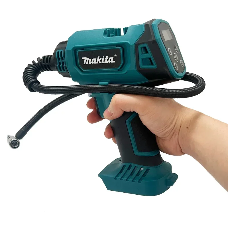 Makita Cordless Portable Electric Air Pump 12V Rechargeable Handheld Air Compressor For Cars For Makita 18V Battery view 6