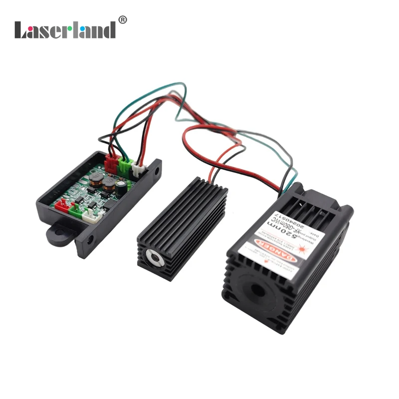 650nm 150mW rosso + 515nm 50mW modulo Laser verde diodo TTL 12V TEM illuminazione scenica