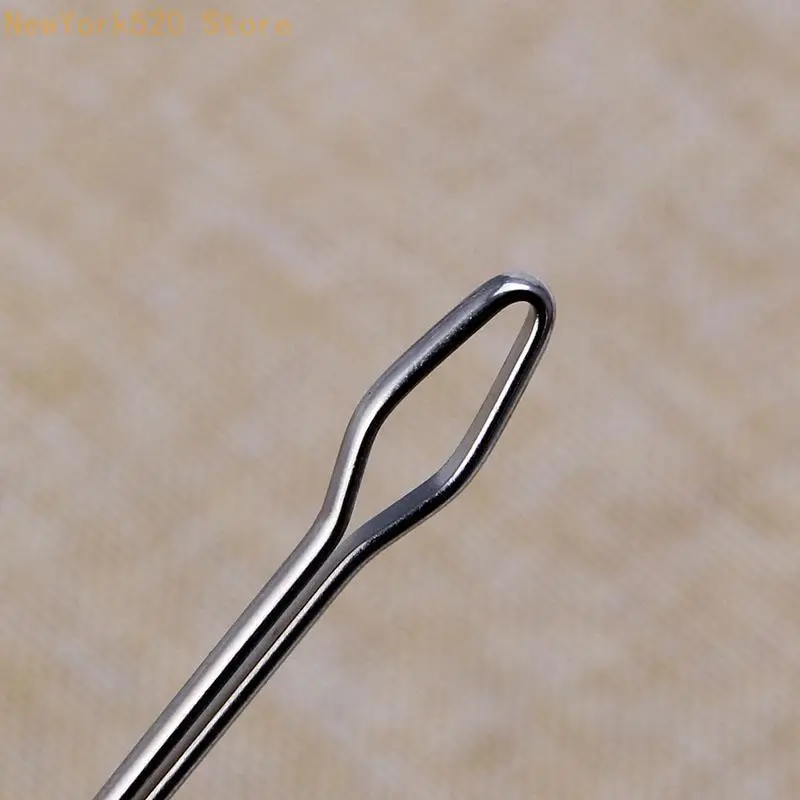 Elastic Belt Wearing Rope Tools 2pcs/set Stainless Steel  Crochet Hook N84C
