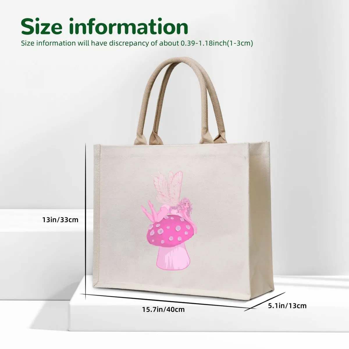 Fairy Mel Tote Bag Women's shopper Women's bags shopping cart bags tote bag