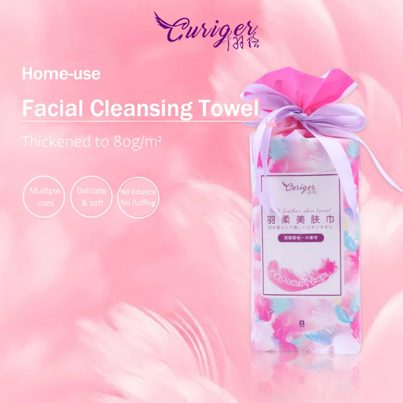 Home-in Zachte Verdikte Herbruikbare Oprolbare Handdoeken 80g/m2 Gezichtsdoekjes Reizen Schone Doek Huidverzorging handdoek