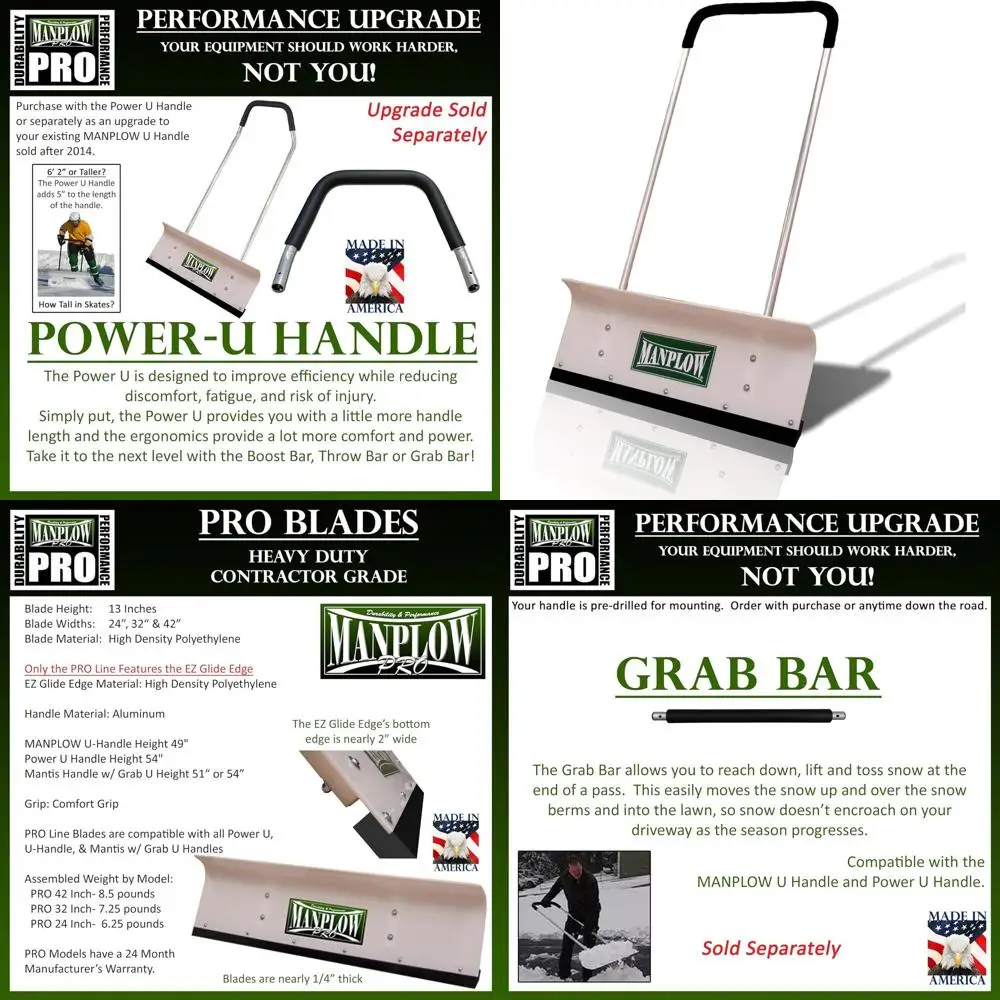 

32 Inch Snow Pusher for Professional Use