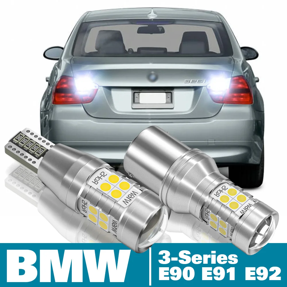 

2pcs LED Reverse Light For BMW 3 Series E90 E91 E92 Accessories 2004-2013 2006 2007 2008 2009 2010 2011 2012 Backup Back up Lamp