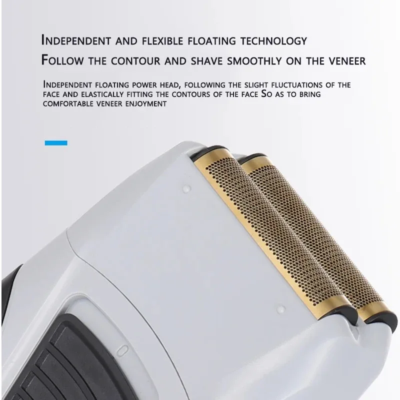 Kemei 3383 ماكينة حلاقة كهربائية قوية قابلة للشحن للشعر واللحية ماكينة حلاقة كهربائية للوجه للرجال ماكينة حلاقة الرأس الأصلع