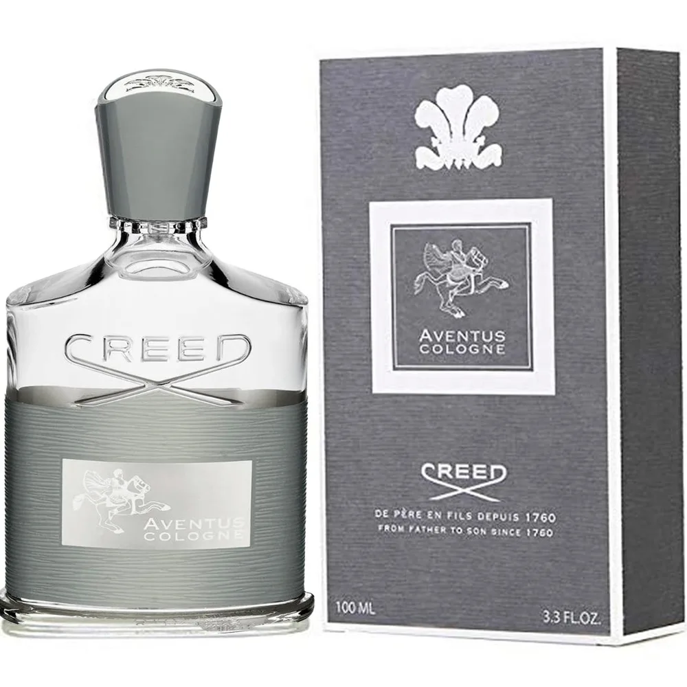 Creed Aventus Cologne Men's Eau De Parfum 100ML Fresh Citrusy Woody Aromatic Fragrance Luxury Long Lasting Perfume Gift for Him