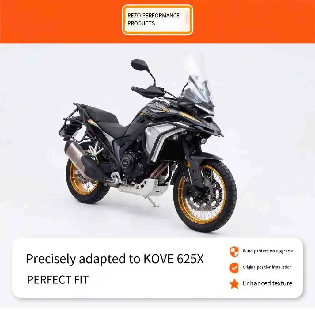 For KOVE 625X 625 X heightening windshield special lossless straight up 5MM thick high-permeability front windshield.