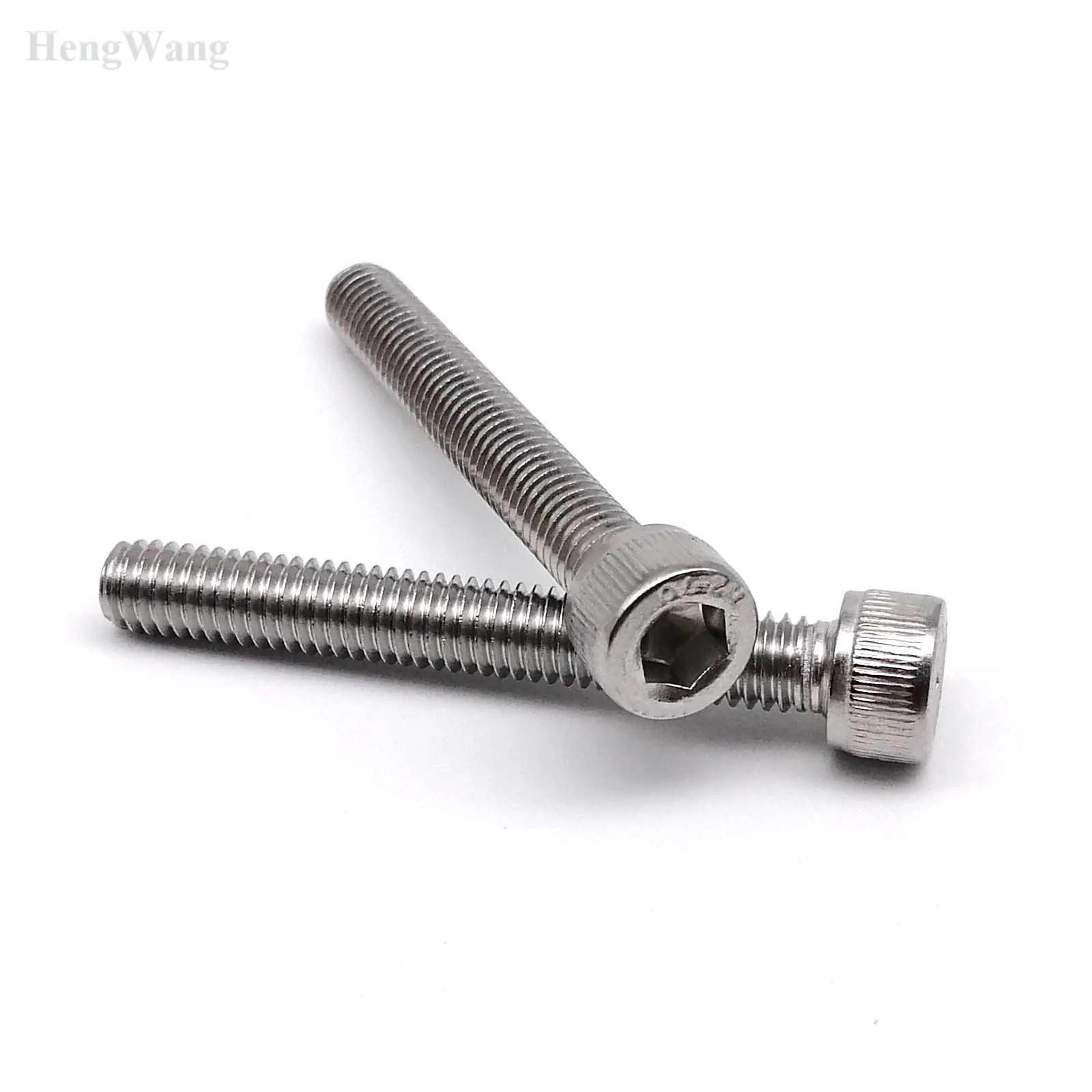 M2 M2.5 M3 M3.5 M4 M5 M6 M8 Extra Long 200mm 304 Stainless Steel A2-70 DIN912 Hex Socket Head Cap Bolt Screw