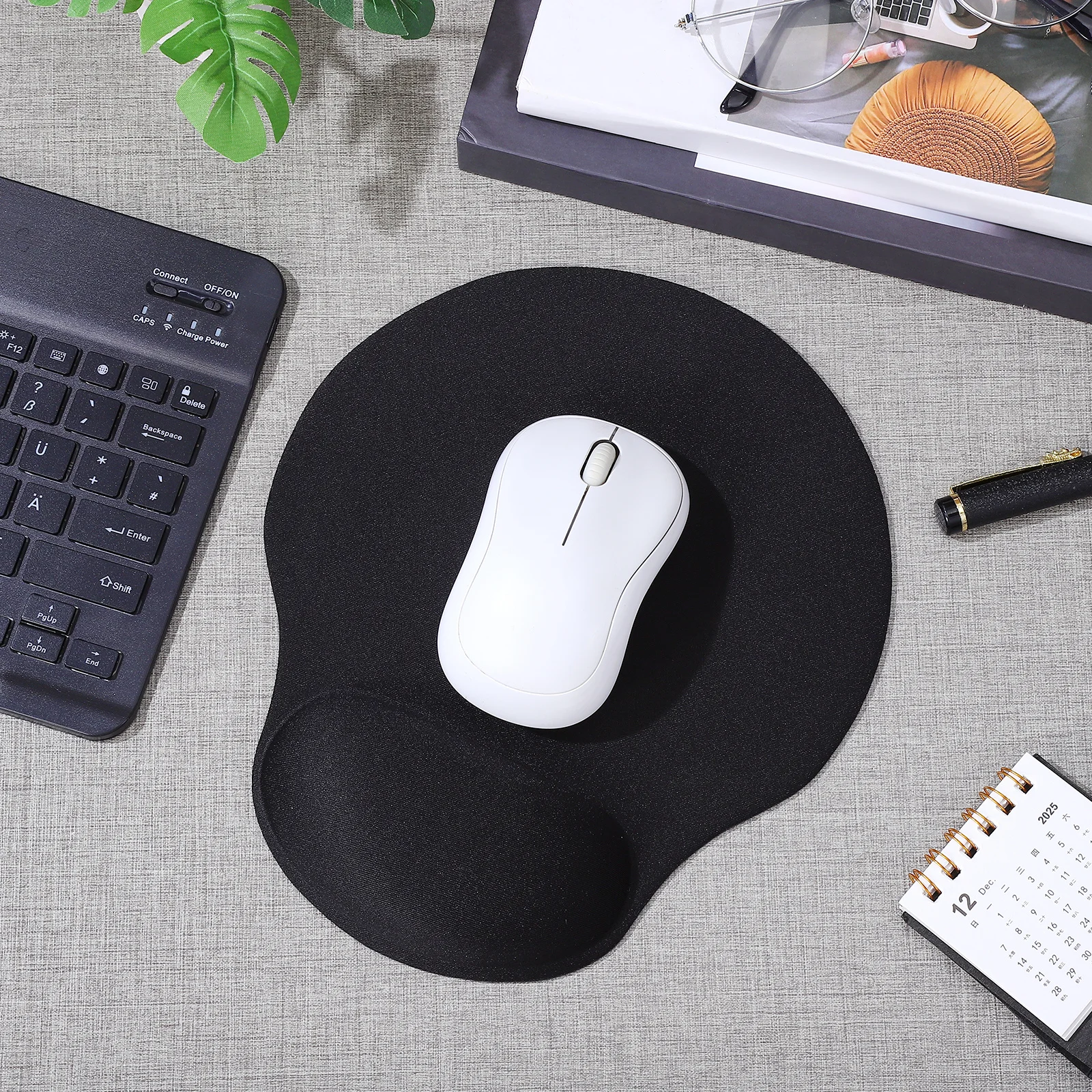 

3Pcs Anti-Skid Wrist Rest Mouse Pad Ergonomic Office Gaming Support Mat Pain Relief Comfortable Mouse Pad Ergonomic Wrist Rest