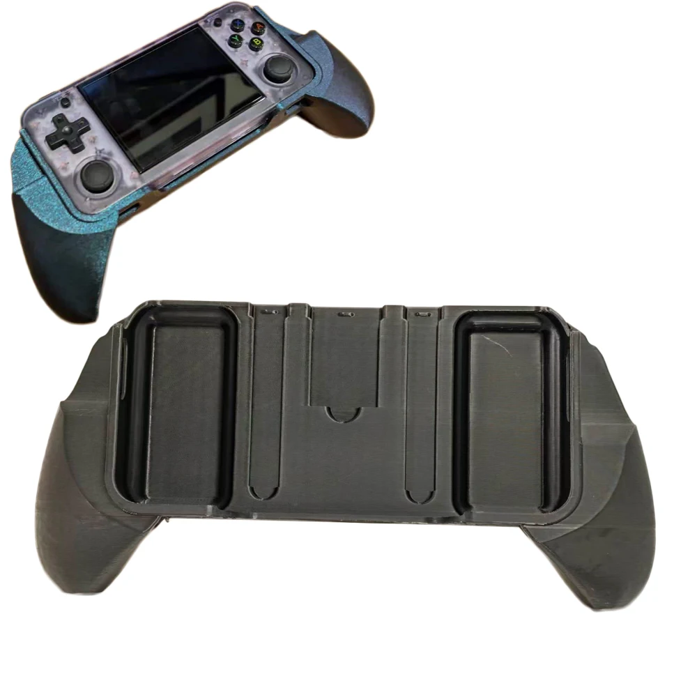 3D Printed Grip Handle for Anbernic RG35XX H & Analogue Pocket, Ergonomic DIY Controller Grips, Holding Handle Accessories