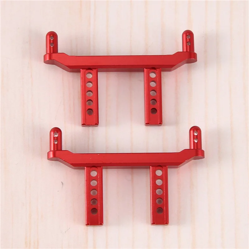 Для SCY1/16 автомобильные запасные части с дистанционным управлением, аксессуары 6061, обновление и модификация алюминия, передняя и задняя стойка кузова, красный