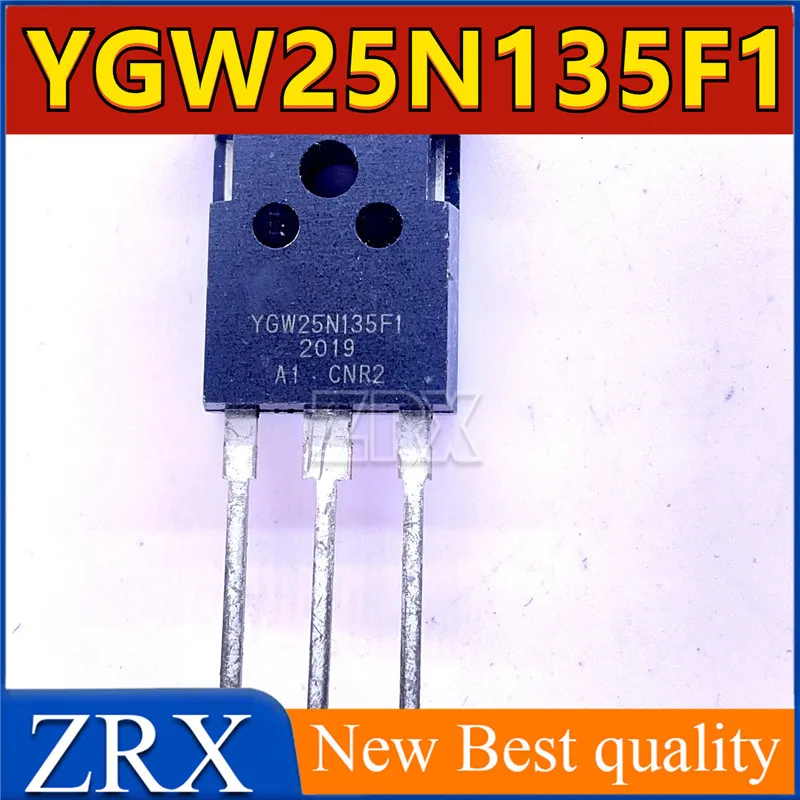 5Pcs/Lot New Original YGW25N135F1 Induction Furnace IGBT Power Tube TO-247