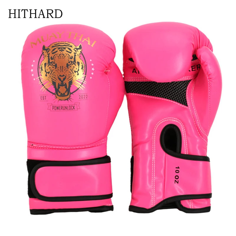 

Kick Boxing Gloves High Quality Muay Thai Glove Women Men Kids Fight Kickboxing MMA Sparring Sandbag Punching Training Equipment