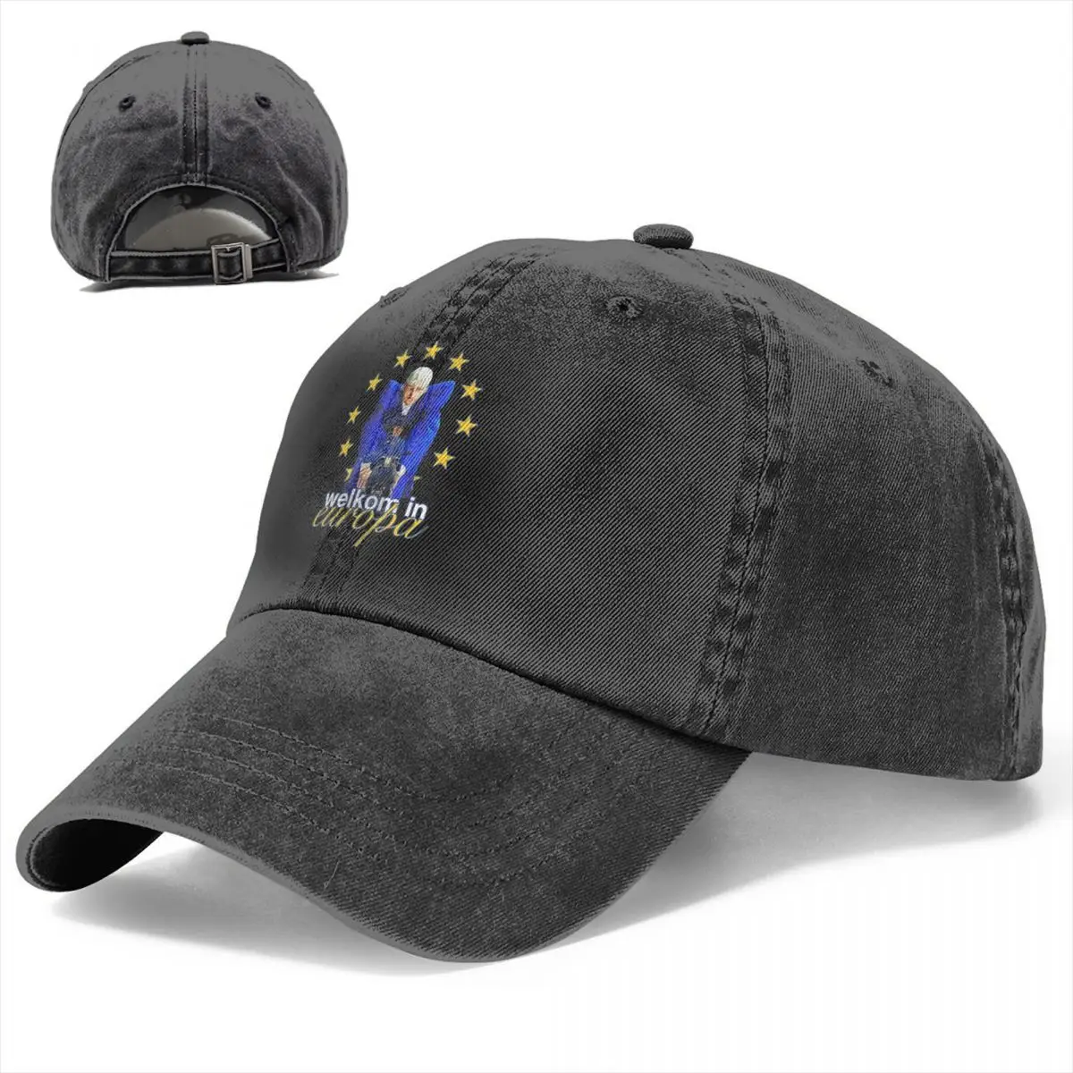 Joost Klein Europapa 2024 Netherlands Baseball Cap for Men Women Distressed Cotton Snapback Cap Outdoor All Seasons Hats Cap