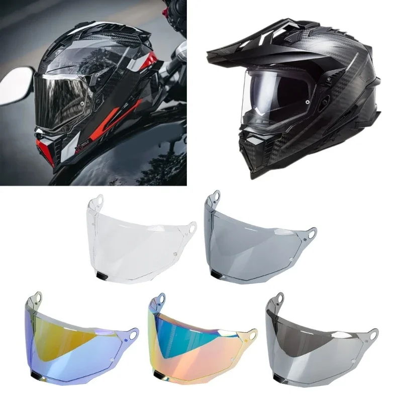 Upgrades PC Lens Scratch Resistant Lens Easy to Install Replacement Lens Motorcycle Riding Clear Lens Upgrades for