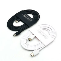 1.8M 3A USB Type C to Type C Cable Super Fast Charge Line For Galaxy S25 S24 S23 S22 S21 S20 Note 20 10 Z Flip Fold 7 6 5 4 3 2